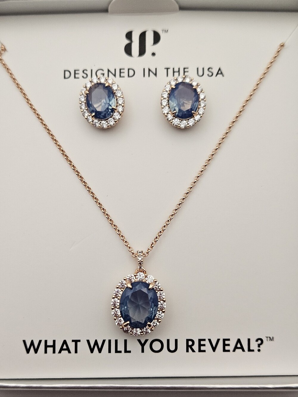 Bomb Party SE89530 "The 2424 Set" Blue Moonstone
